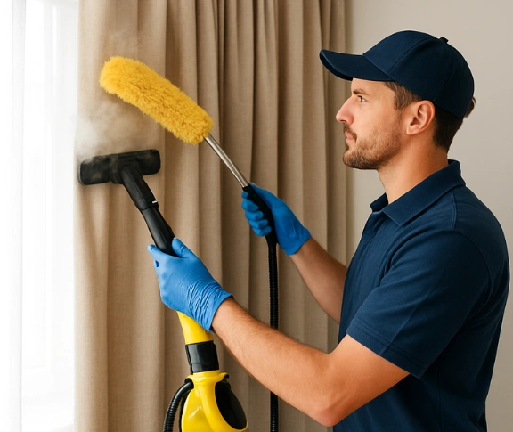 Trusted residential curtain cleaning technician Matty Curtain Cleaning freemans-reach-nsw QLD
