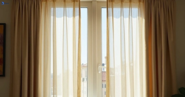 Dull dusty drapes in freemans-reach-nsw before professional cleaning